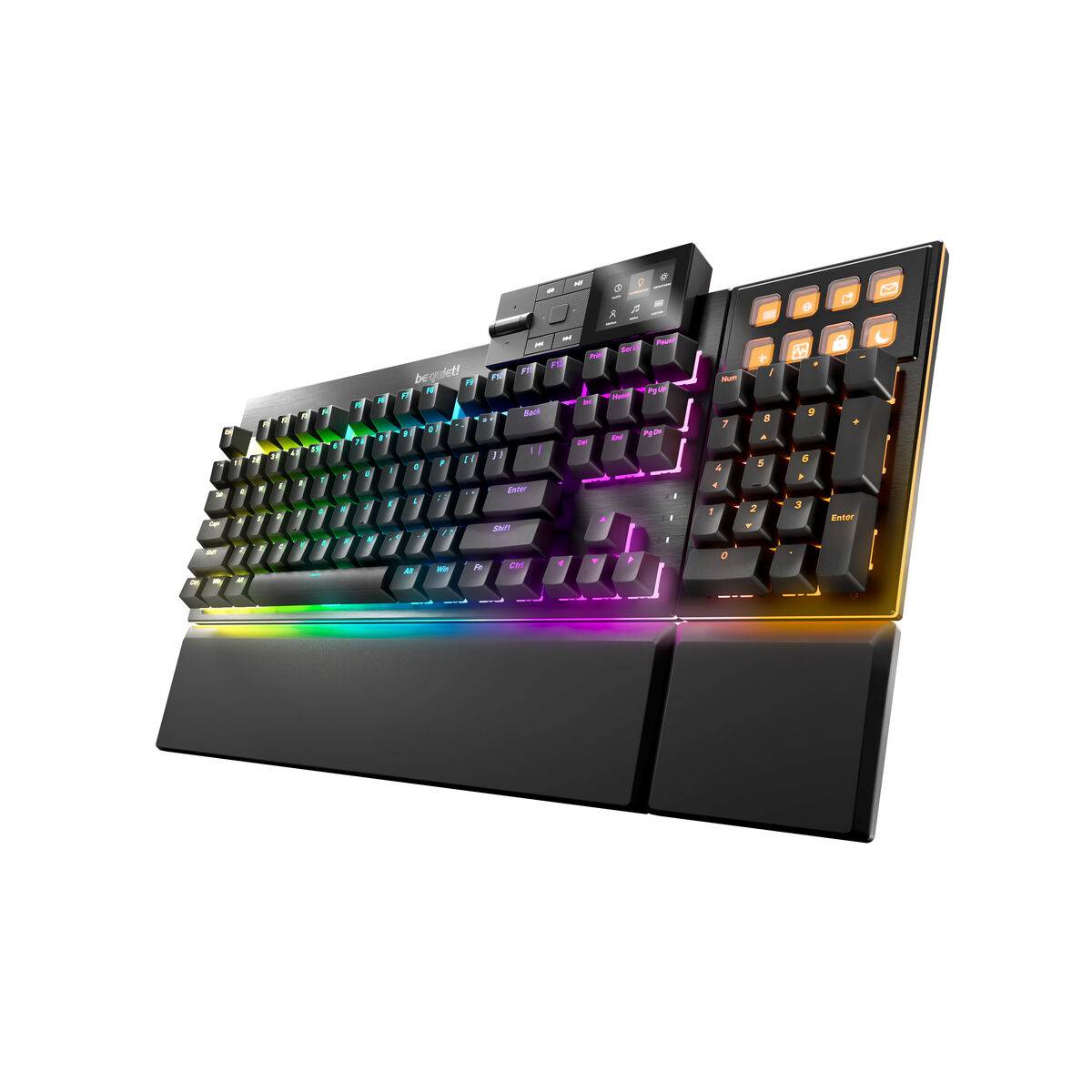 Teclado Be Quiet! BT002US Negro Multicolor QWERTY Qwerty US