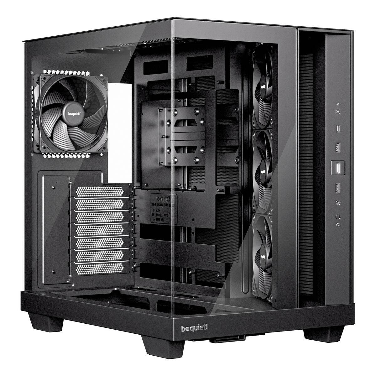 Caja Semitorre ATX Be Quiet! BGW83 Negro
