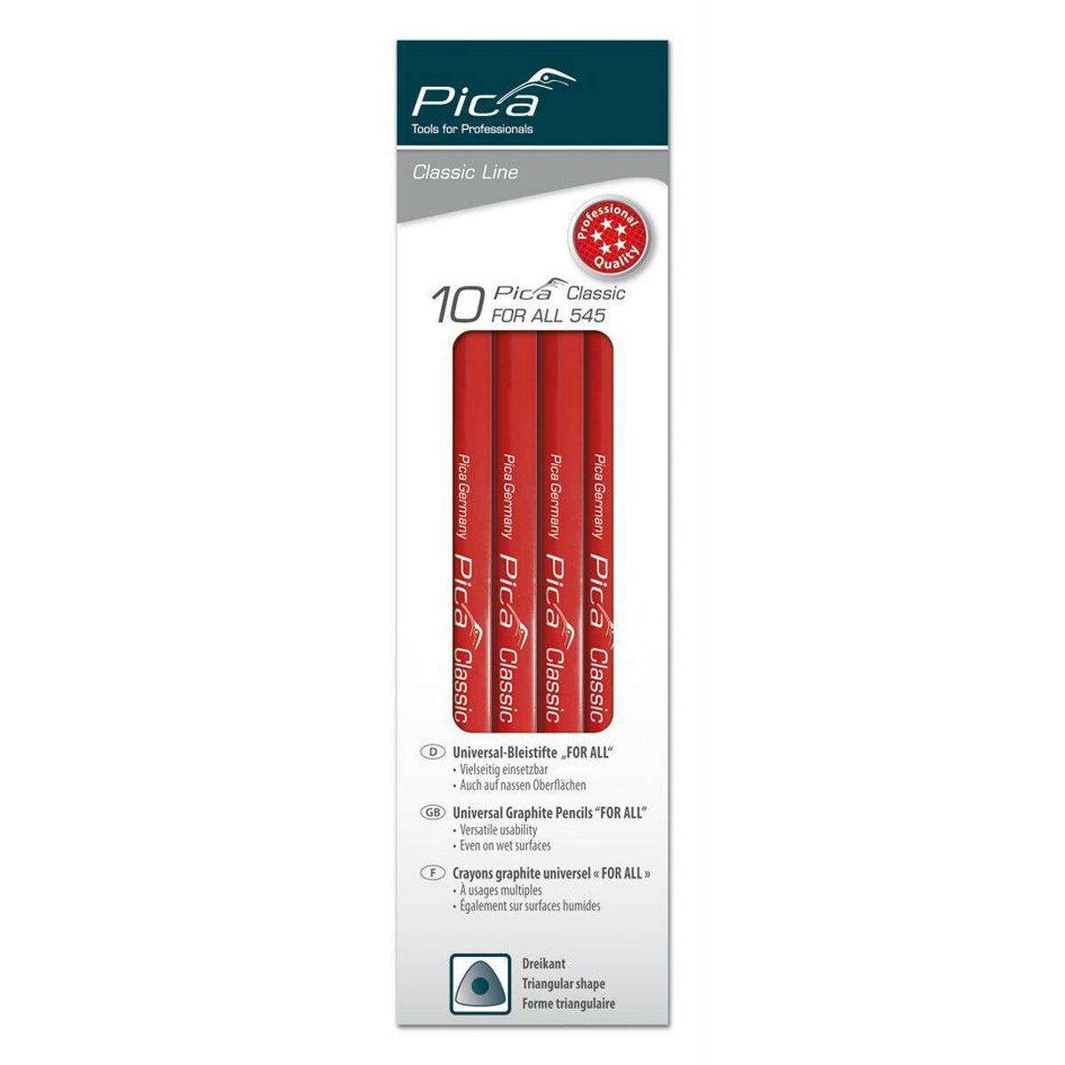 Lápiz de Carpintero Pica Colgador Universal 10 Piezas