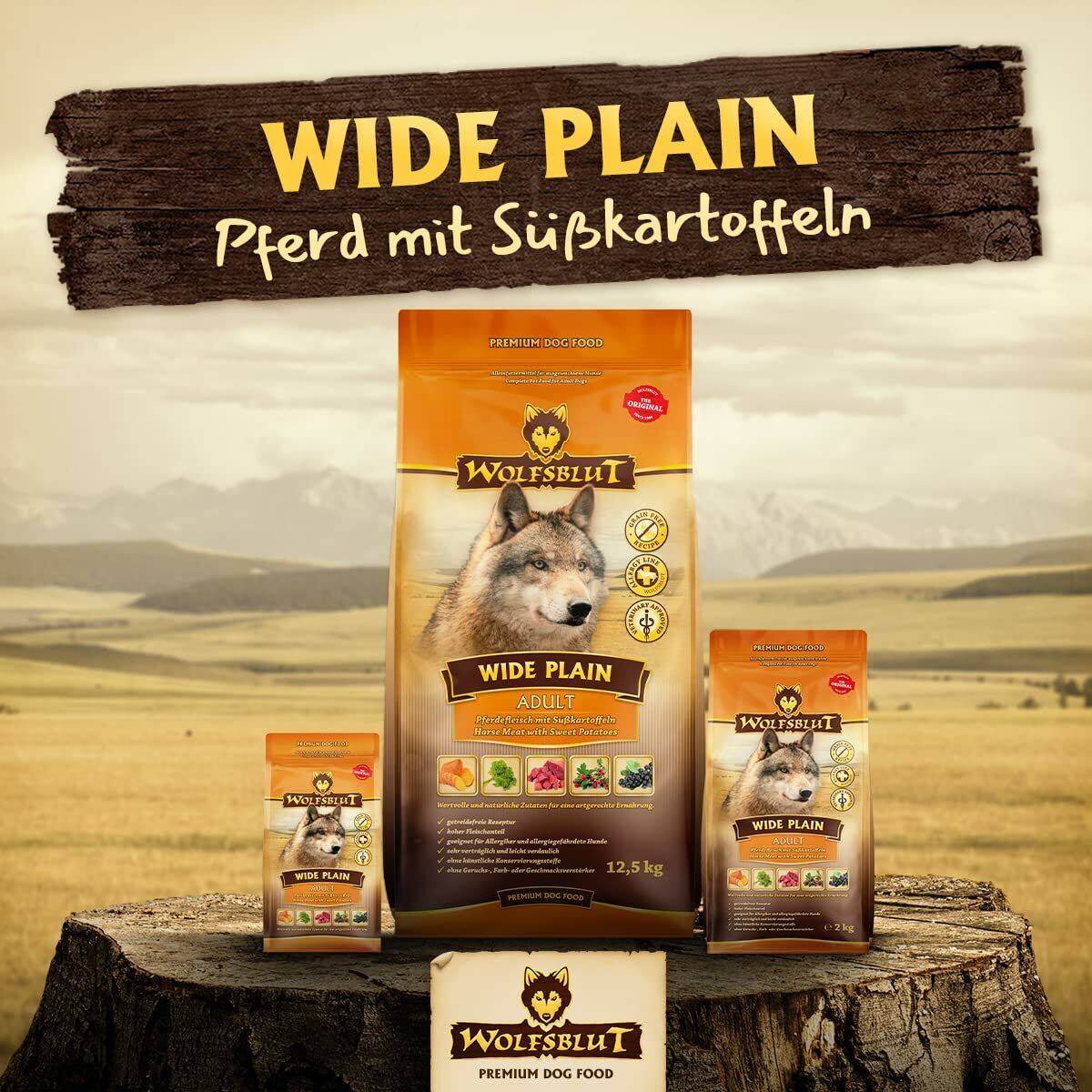 Pienso Wolfsblut Adulto Carne Batata Caballo 2 Kg