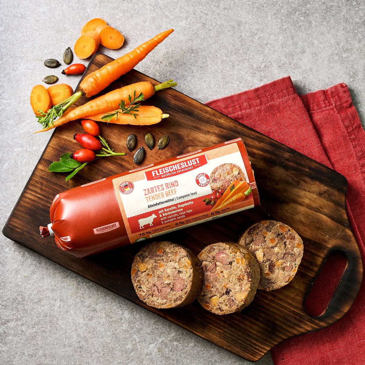 Comida húmeda Fleischeslust 6780747 Ternera 200 g