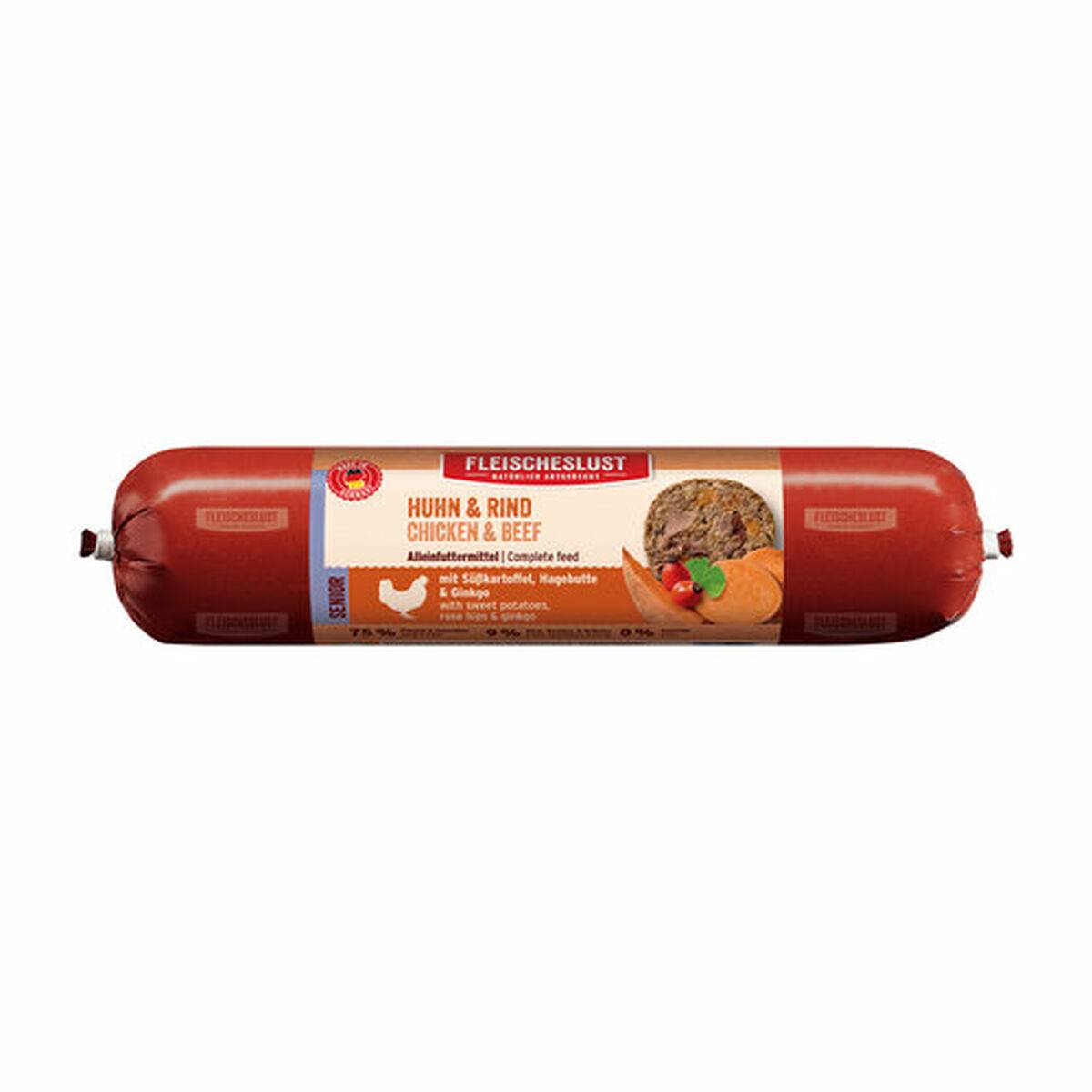 Comida húmeda Fleischeslust Senior 800 gr Pollo Ternera