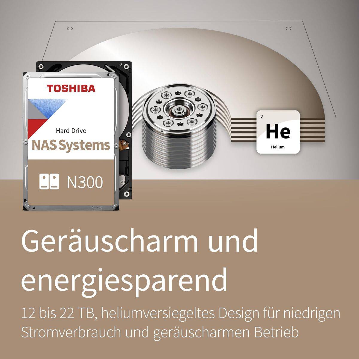 Disco Duro Toshiba N300 3,5" 4 TB HDD