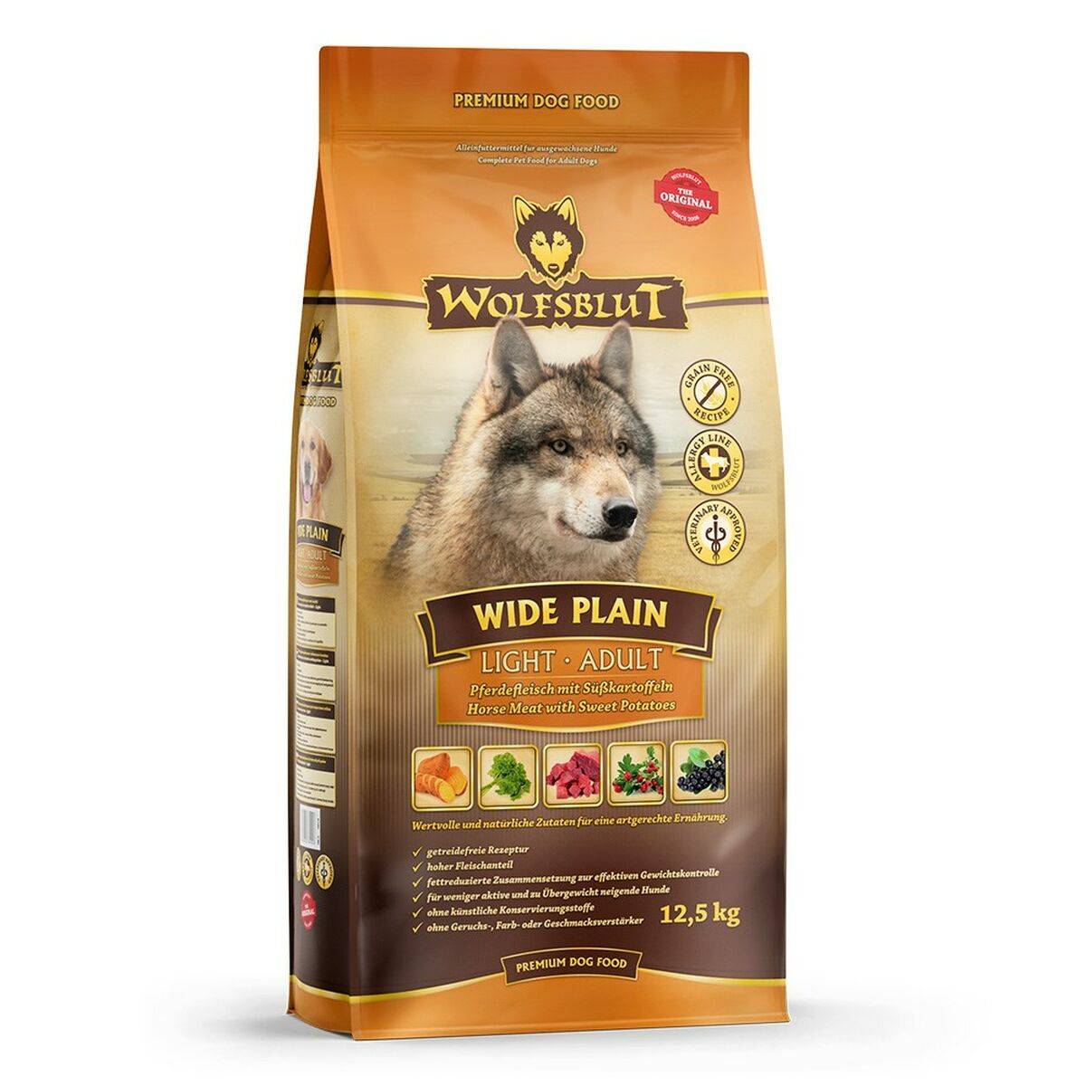 Pienso Wolfsblut Adulto Carne Batata Caballo 12,5 Kg