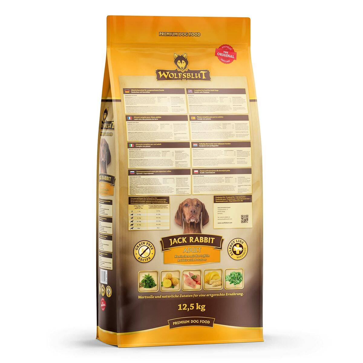 Pienso Wolfsblut Conejo 12,5 Kg
