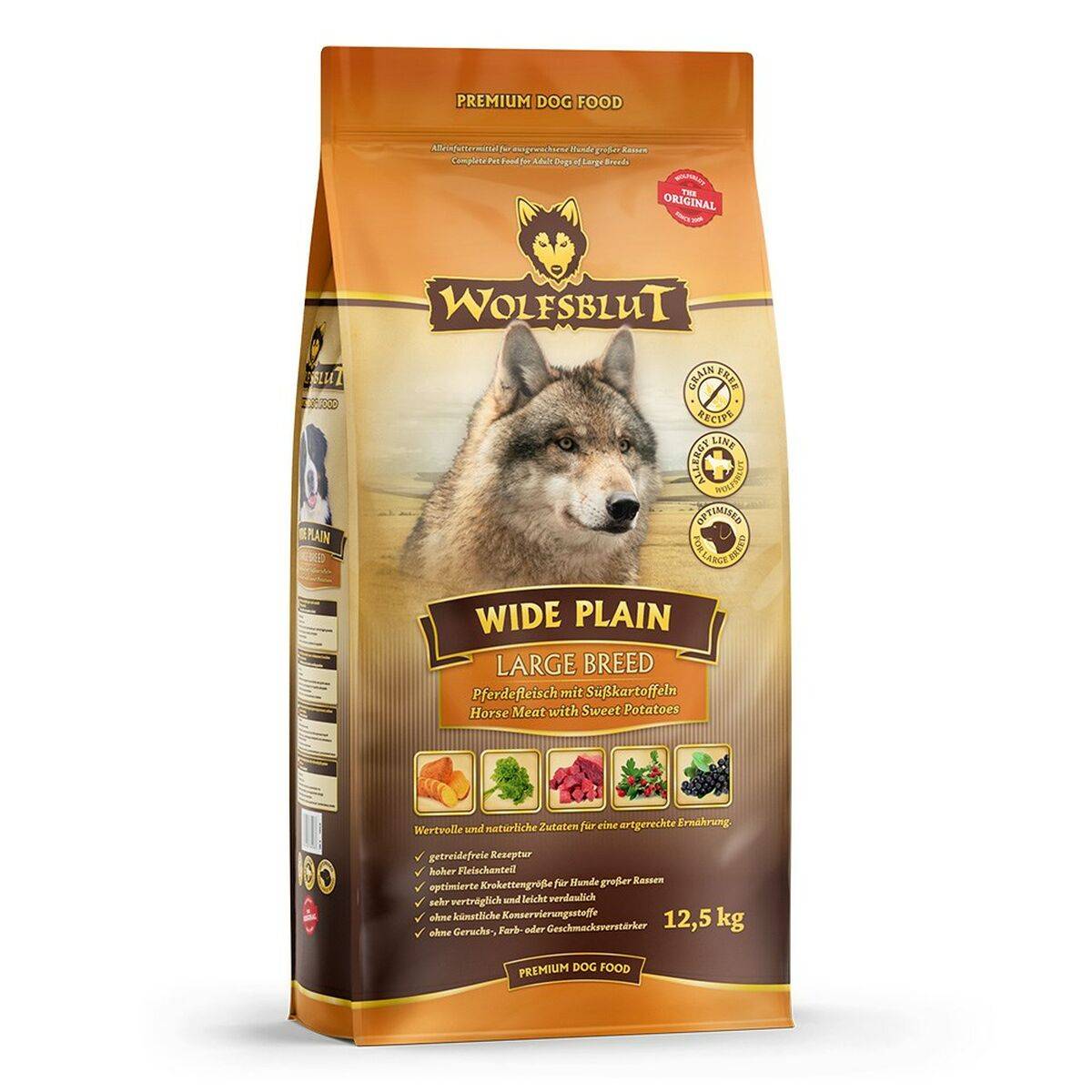 Pienso Wolfsblut Adulto Carne Batata Caballo 12,5 Kg