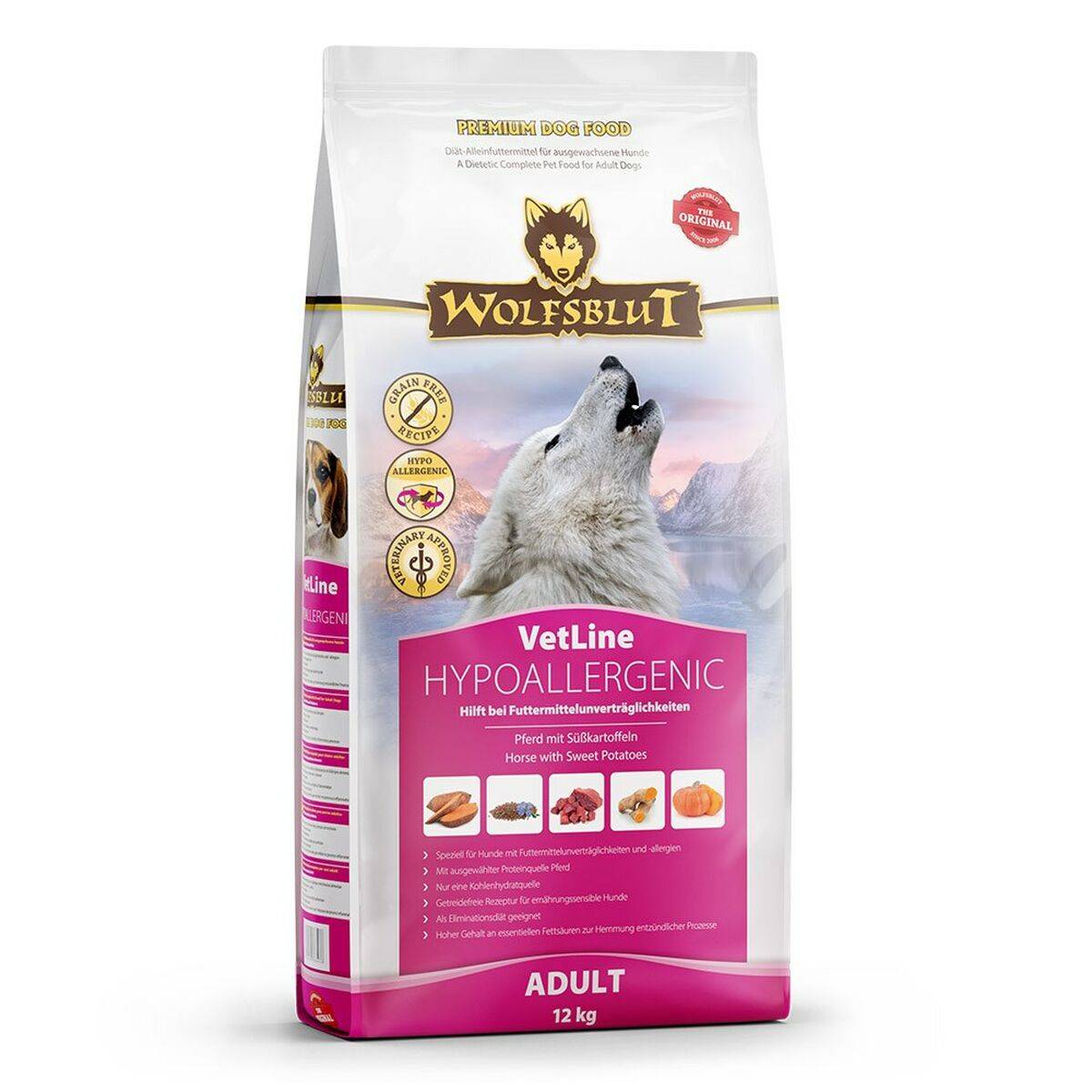 Pienso Wolfsblut Adulto Carne Caballo 12 kg
