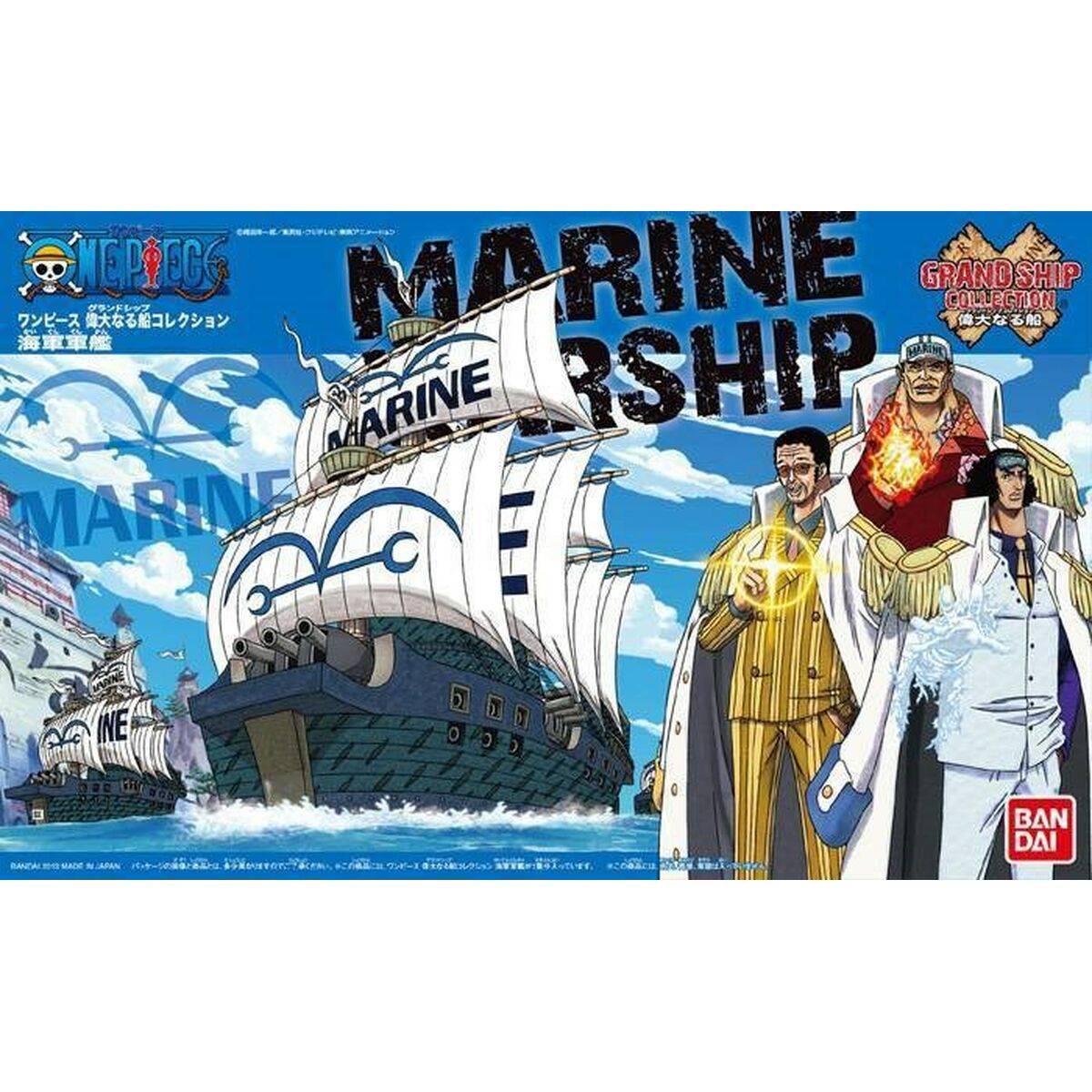 Figura Coleccionable One Piece GRAND SHIP COLLECTION MARINE SHIP Plástico (Plástico)