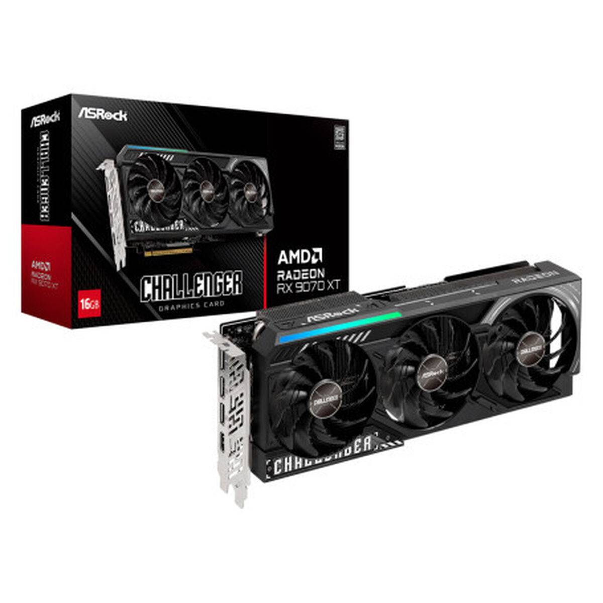 Tarjeta Gráfica ASRock 90-GA61ZZ-00UANF radeon rx 9070 xt 16 GB GDDR6