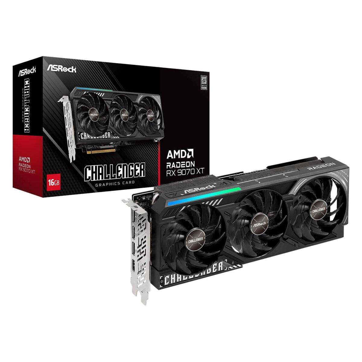 Tarjeta Gráfica ASRock 90-GA61ZZ-00UANF radeon rx 9070 xt 16 GB GDDR6