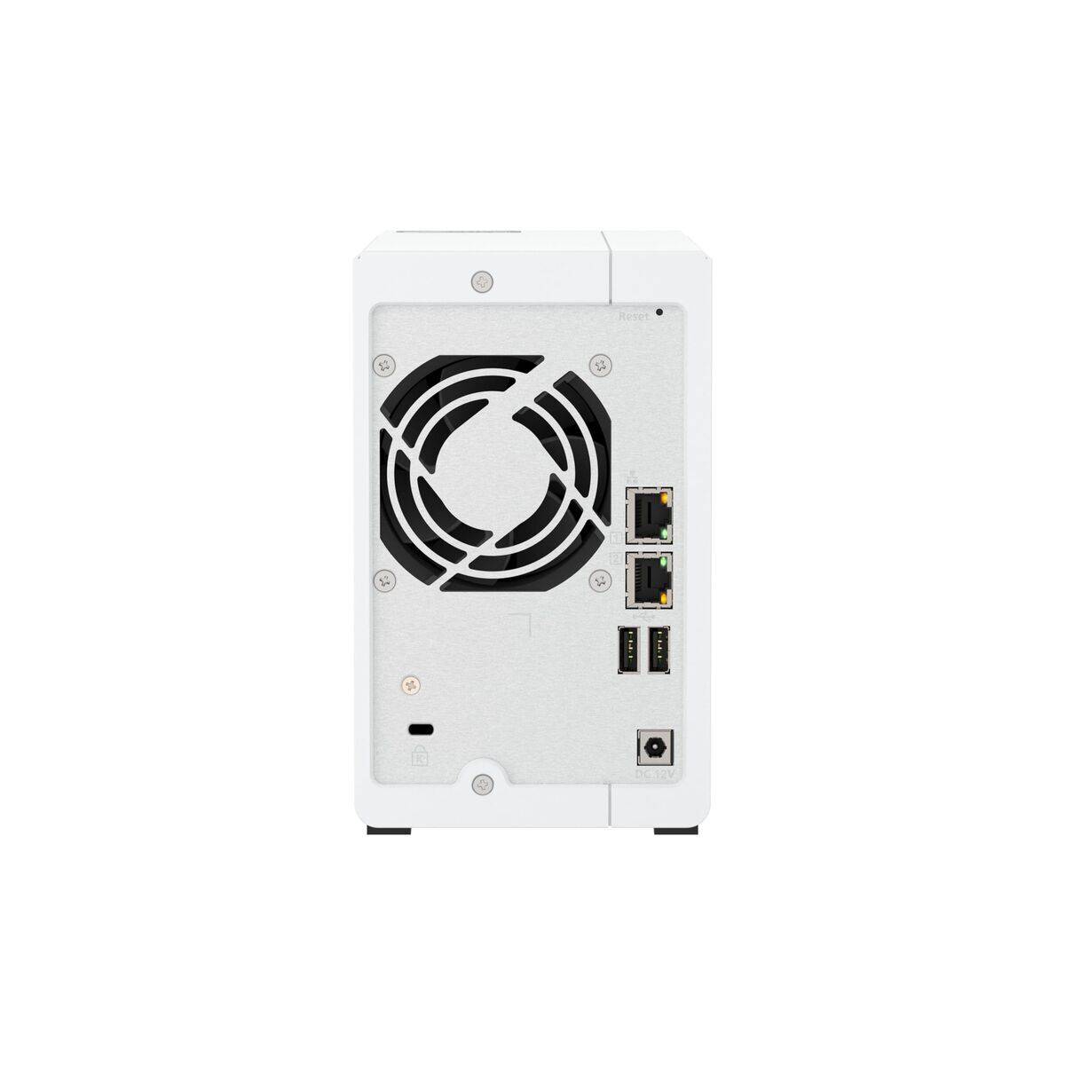 Almacenamiento en Red NAS Qnap TS-216G Blanco Negro ARM Cortex-A55