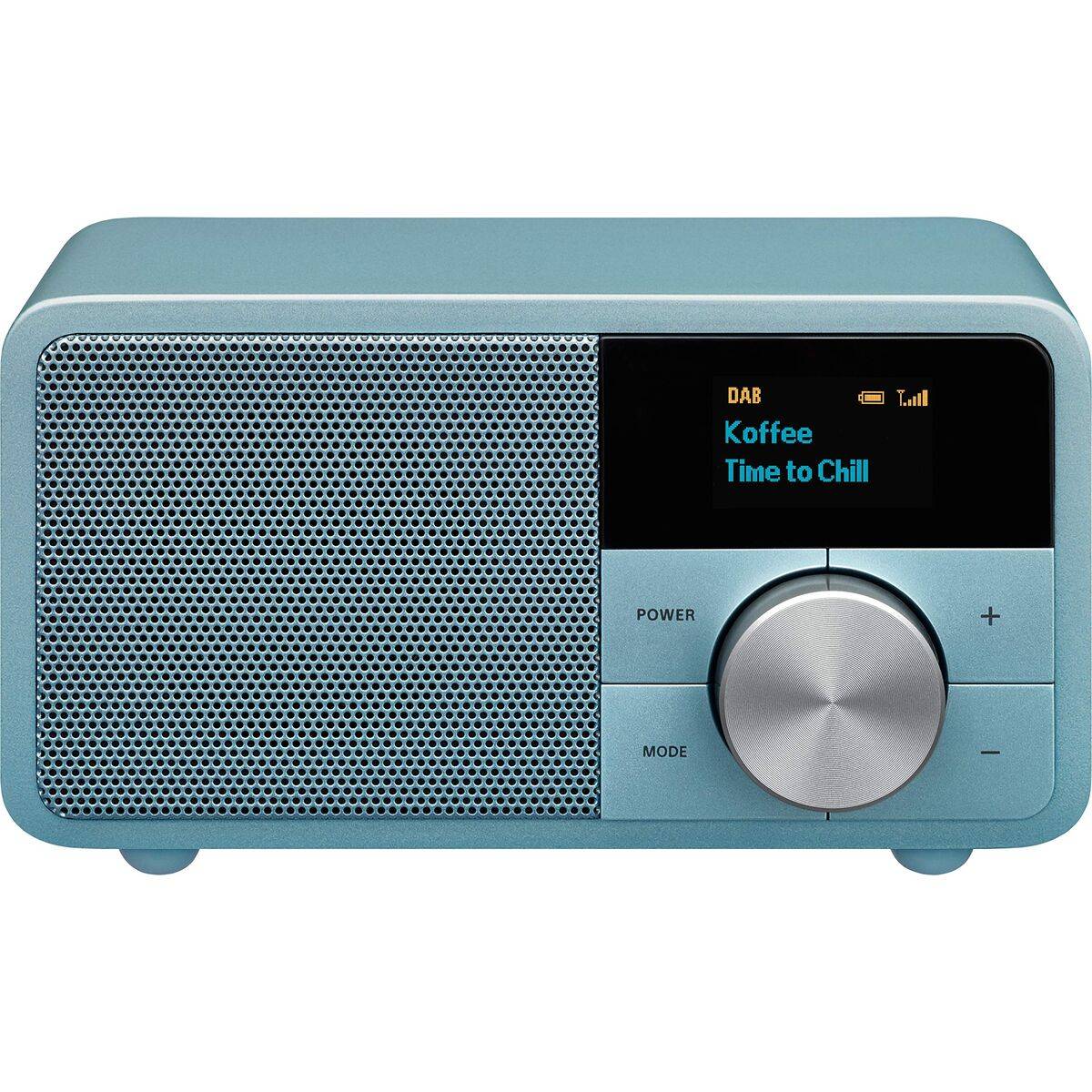 Radio Transistor Sangean DDR7 MINI Azul FM Retro