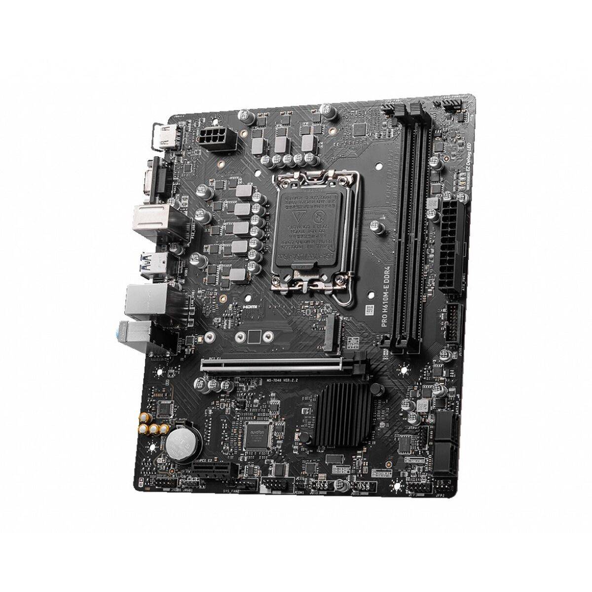 Placa Base MSI PRO H610M-E DDR4 H610 LGA 1700 DDR4 mATX