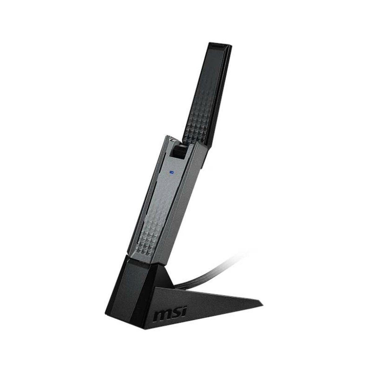 Adaptador USB MSI AX1800 Negro