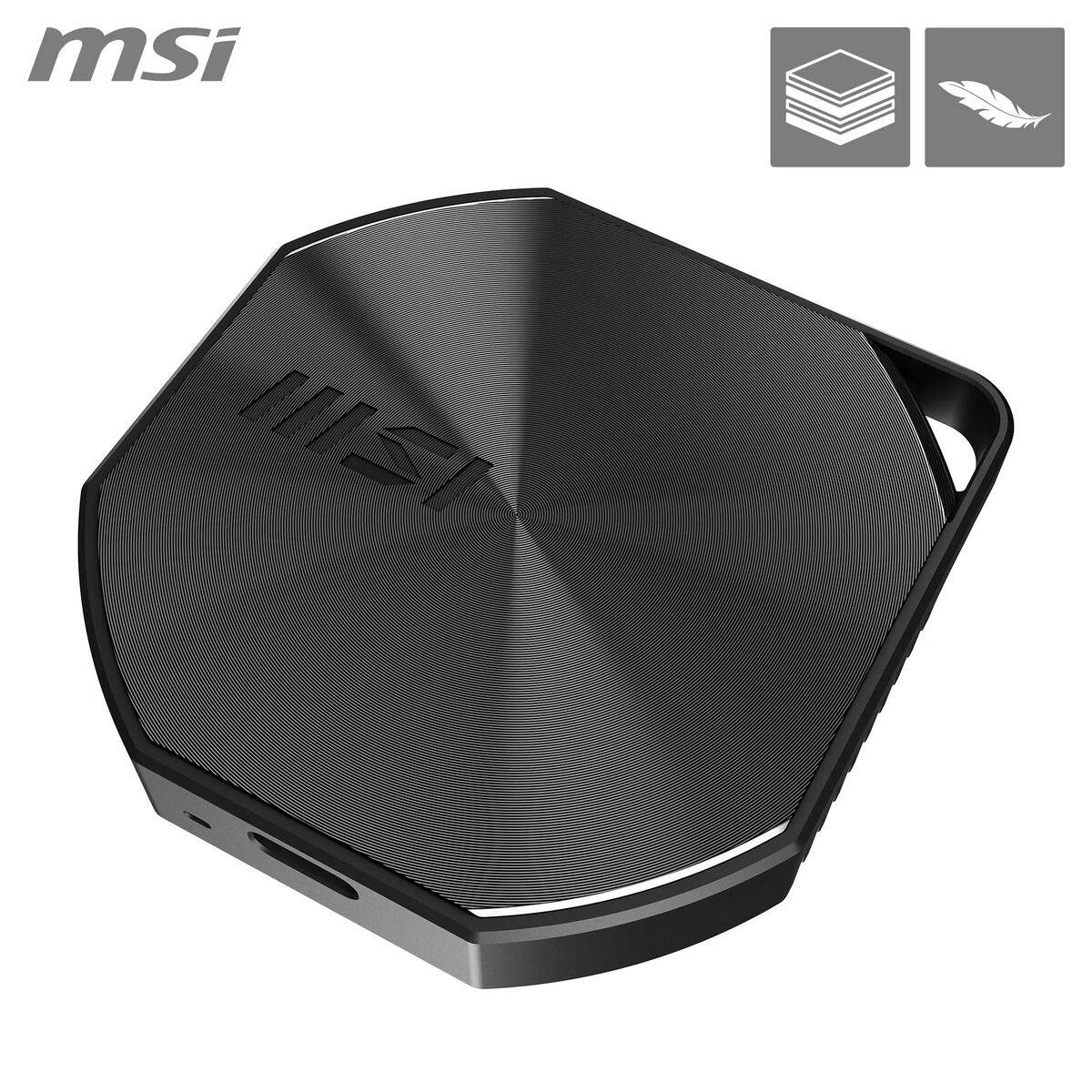 Disco Duro Externo MSI DATAMAG Negro 1 TB SSD