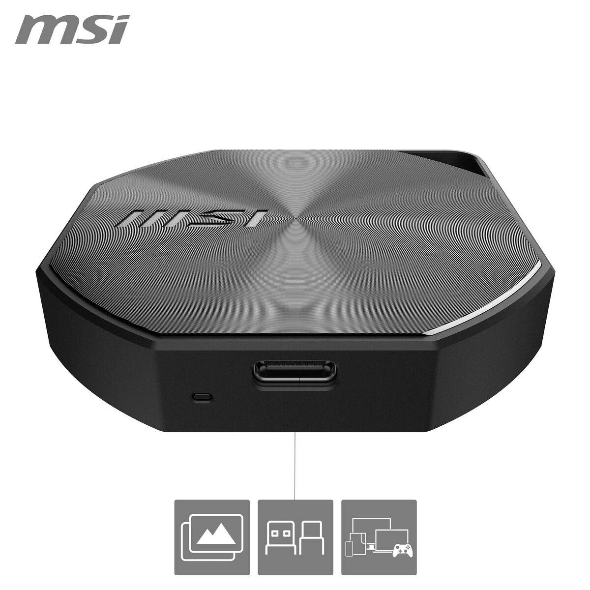 Disco Duro Externo MSI DATAMAG Negro 1 TB SSD