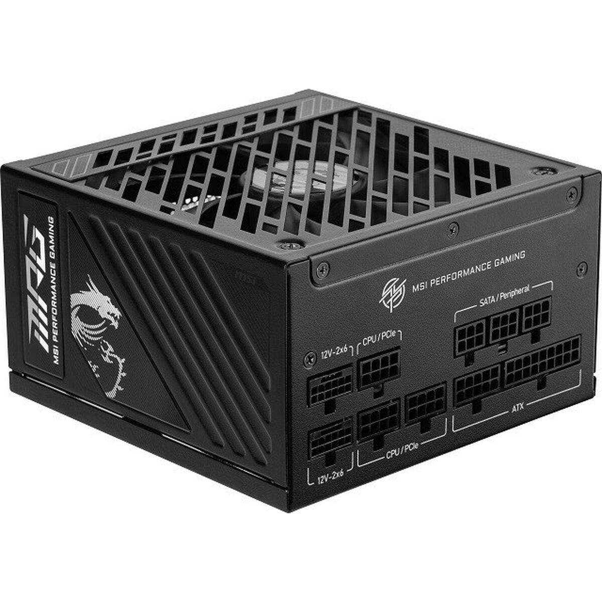 Fuente de Alimentación MSI MPG A1250GS PCIE5 1250 W 80 Plus Gold ATX