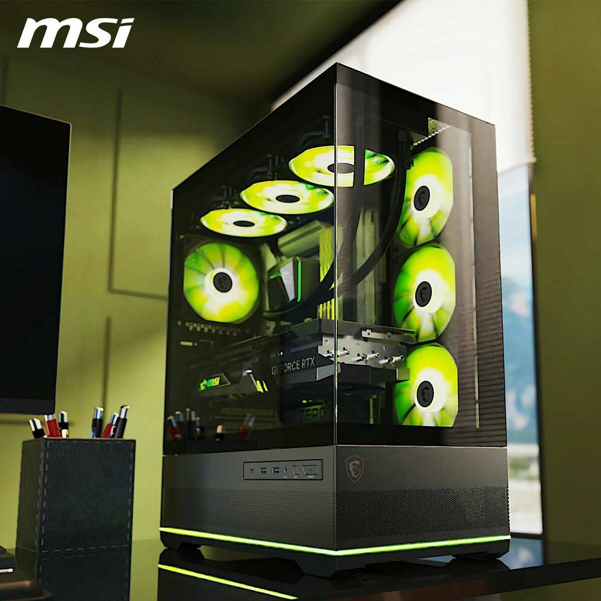 Caja Semitorre ATX MSI 306-7G28R21-JA4 Negro
