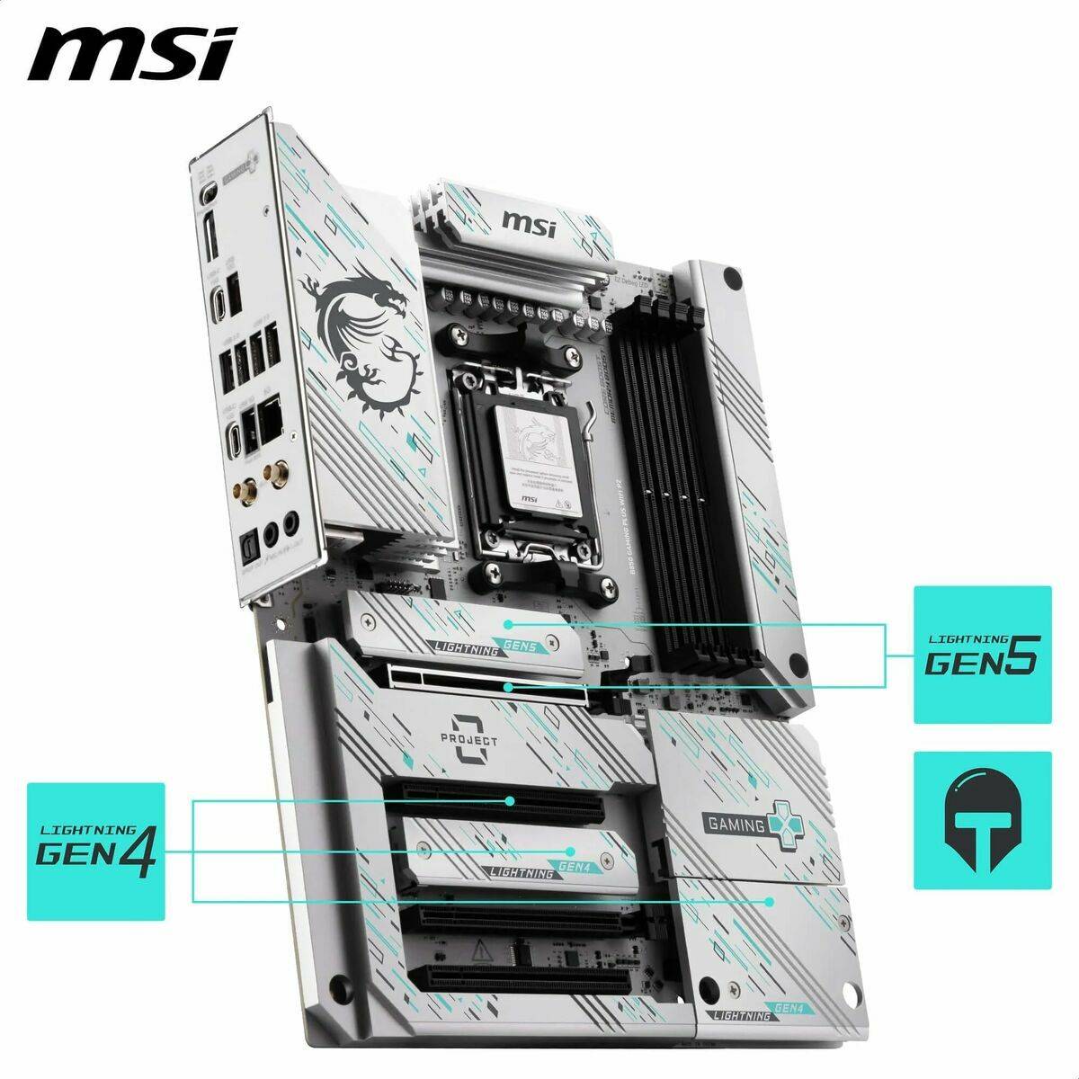Placa Base MSI B850 GAMING PLUS WIFI PZ AMD B850 AMD AM5