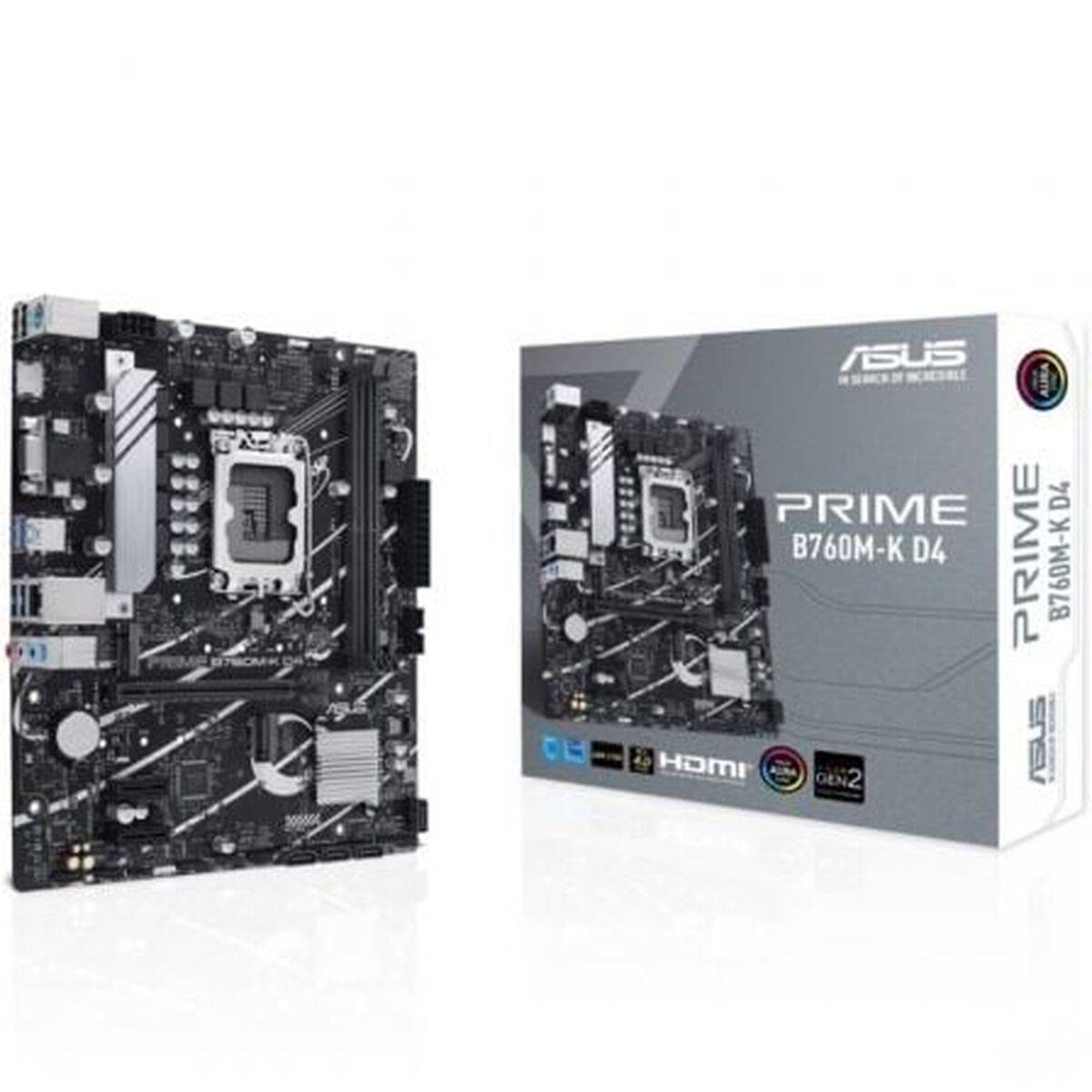 Placa Base Asus PRIME B760M-K D4 LGA 1700