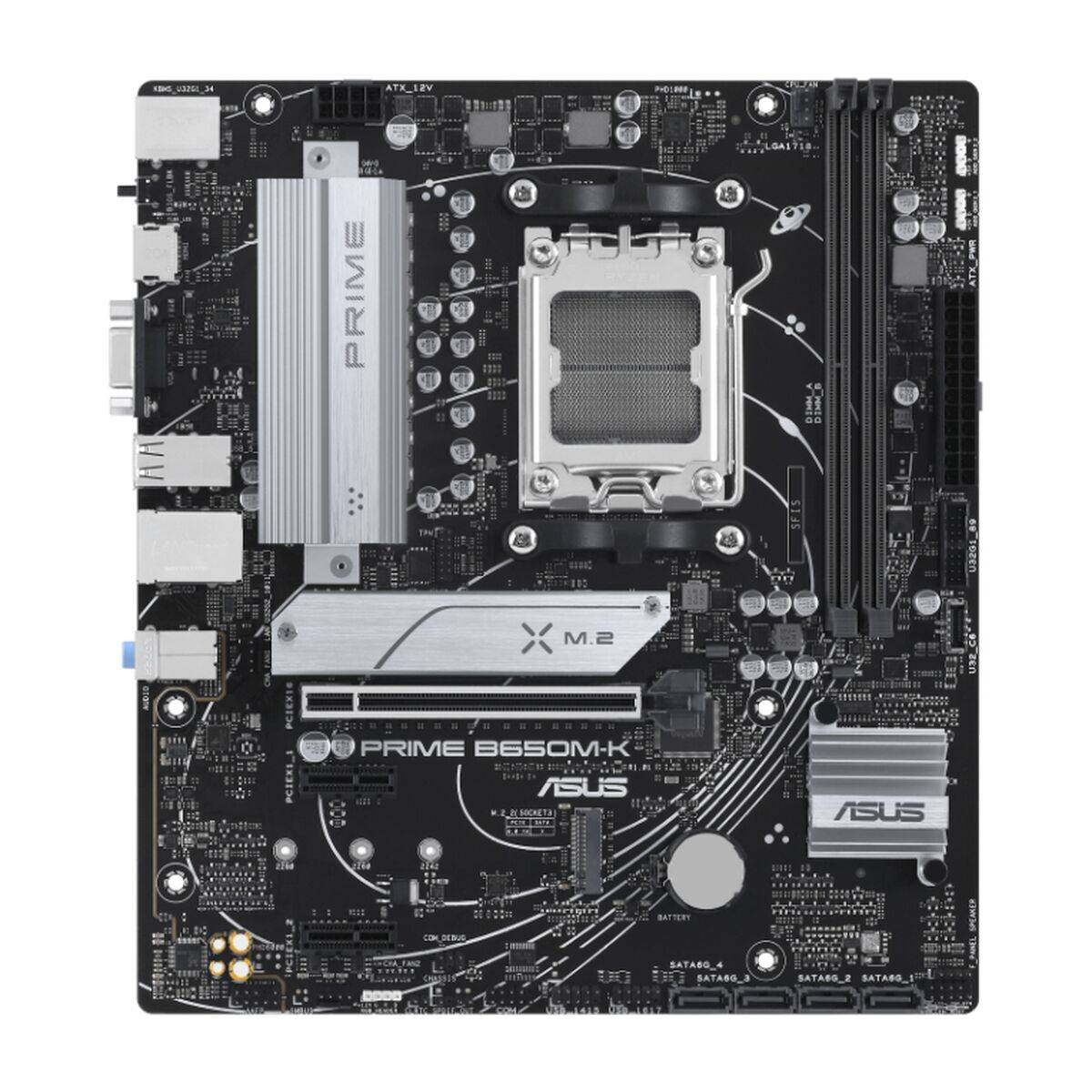 Placa Base Asus ASUS PRIME B650M-K AMD AM5 AMD AMD B650