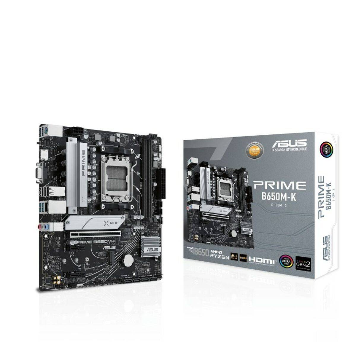 Placa Base Asus ASUS PRIME B650M-K AMD AM5 AMD AMD B650