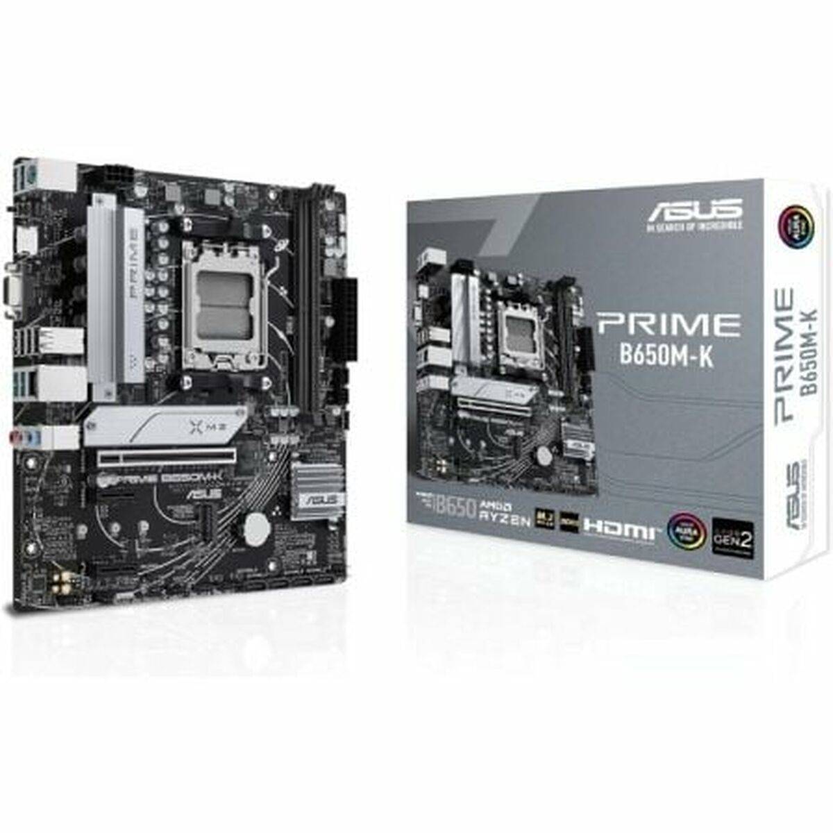 Placa Base Asus ASUS PRIME B650M-K AMD AM5 AMD AMD B650
