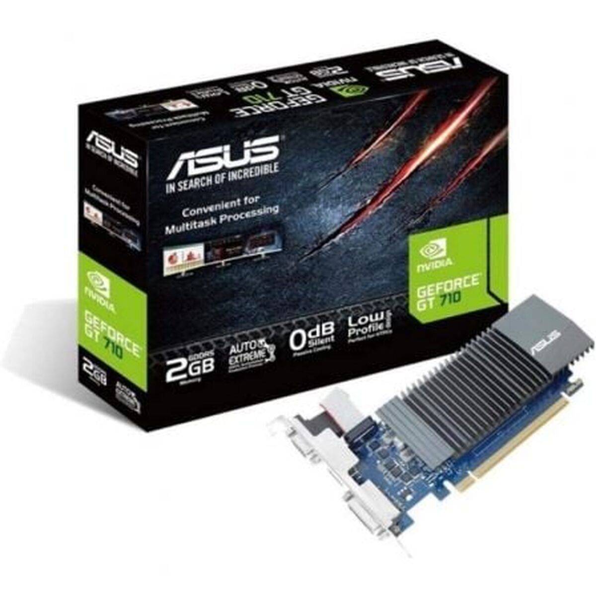 Tarjeta Gráfica Asus 90YV0ALA-M0NA00 NVIDIA GeForce GT 710 GDDR5