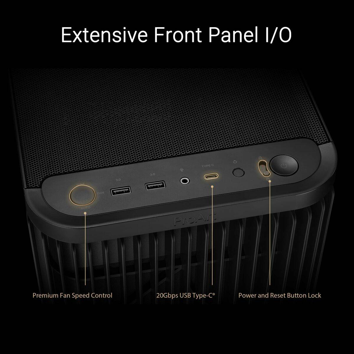 Caja Semitorre ATX Asus 90DC00M0-B39030 Negro