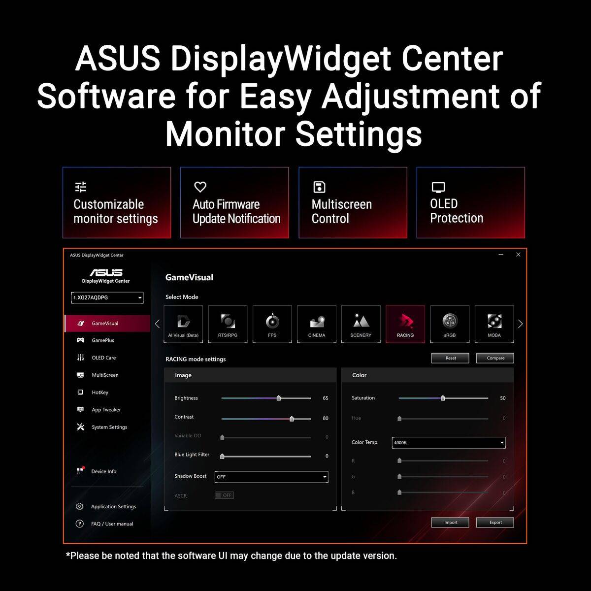 Monitor Gaming Asus 90LM0B50-B01371 4K Ultra HD 31,5"
