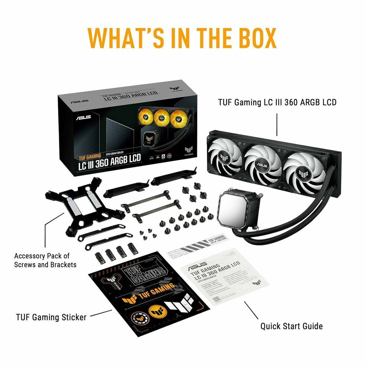 Kit de Refrigeración Líquida Asus 90RC01A1-B0EAY0