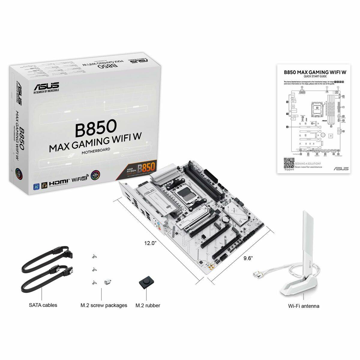 Placa Base Asus 90MB1M10-M0EAY0 AMD B850 AMD AM5