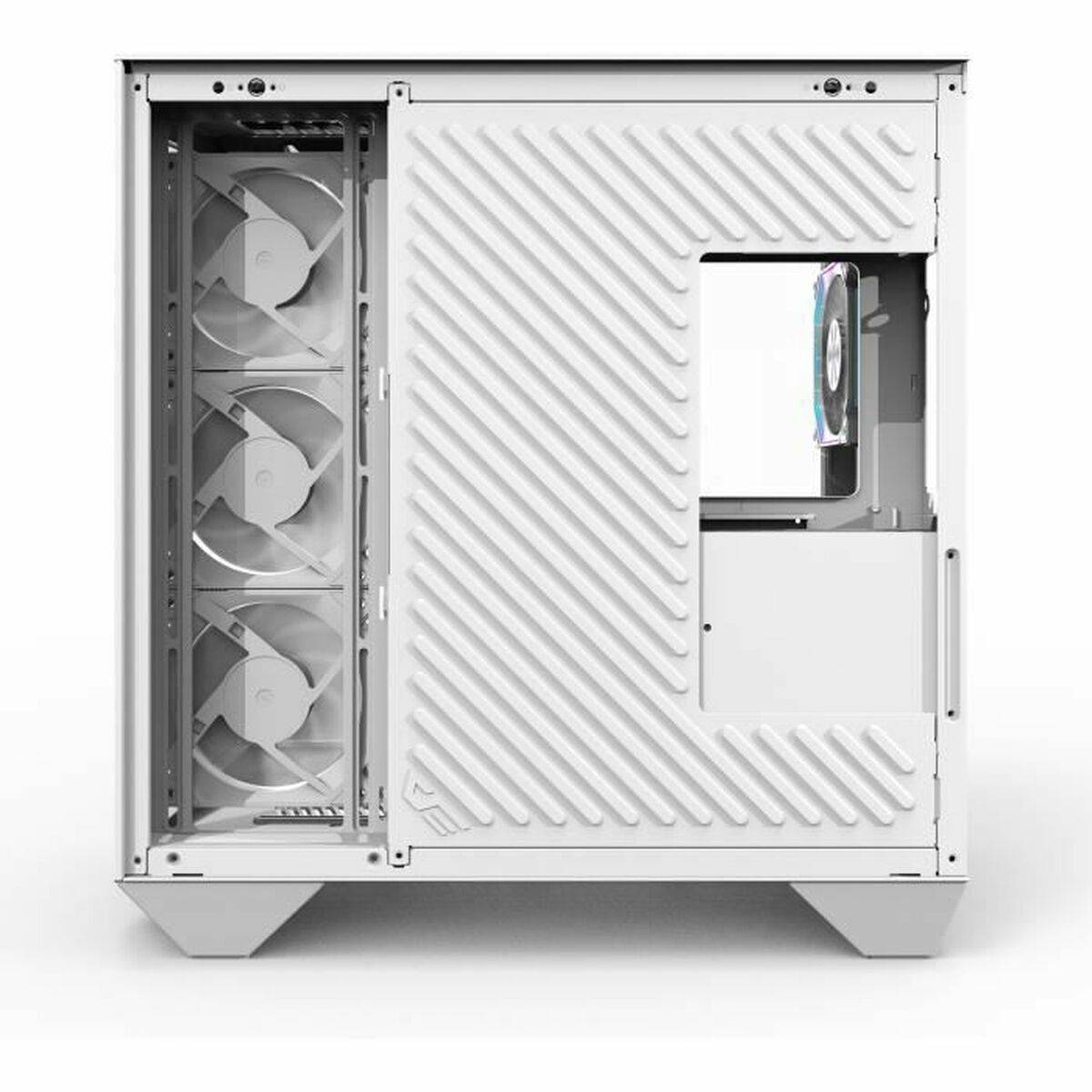 Caja Semitorre ATX DarkFlash DY470 Blanco