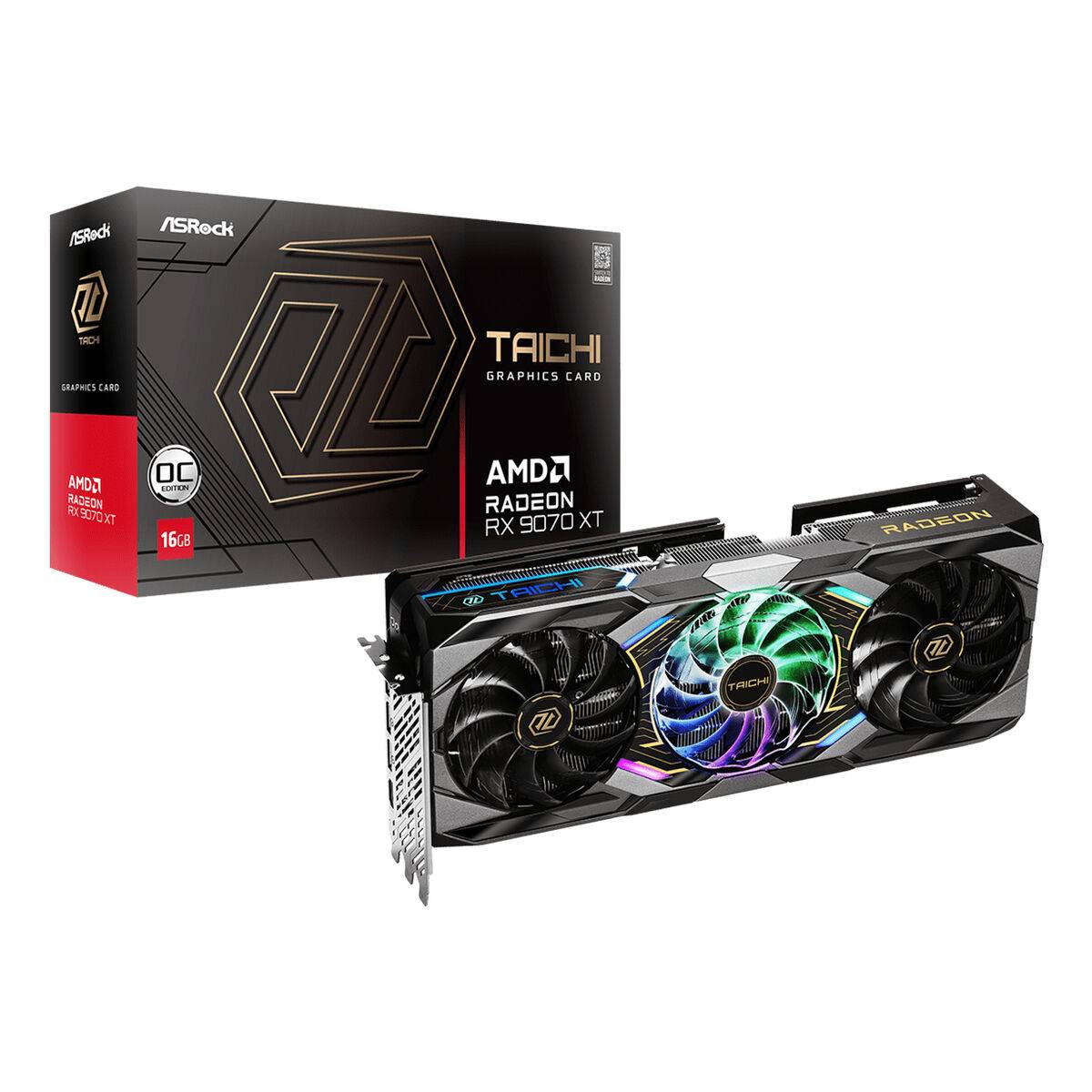 Tarjeta Gráfica ASRock ASROCK radeon rx 9070 xt 16 GB GDDR6