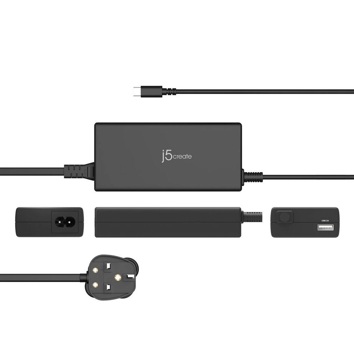Cargador portátil j5create JUP2290C-EN Negro