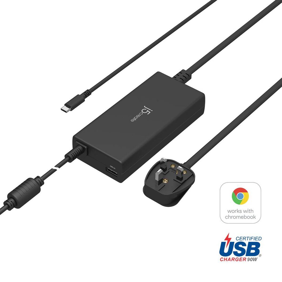 Cargador portátil j5create JUP2290C-EN Negro