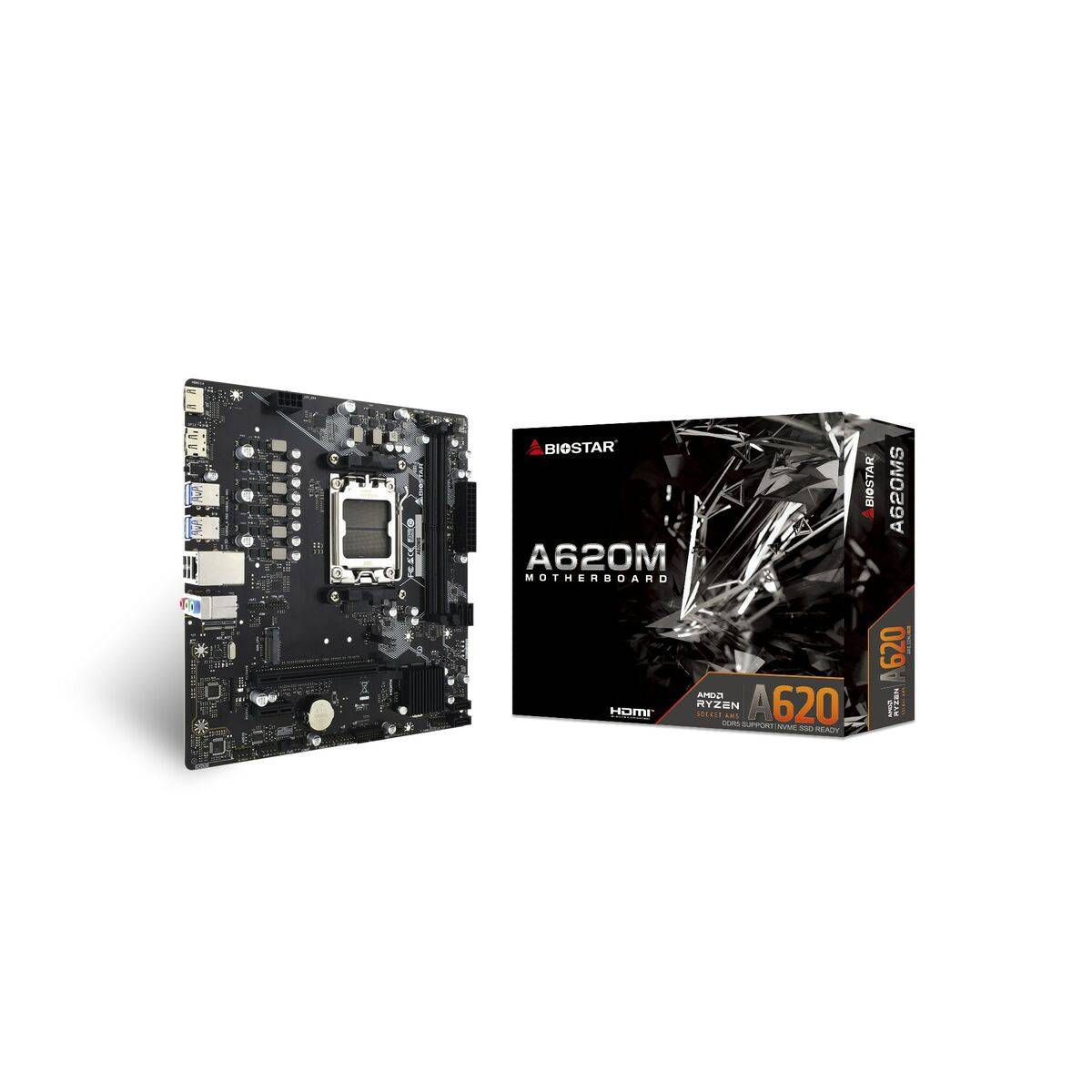 Placa Base Biostar A620MS AMD AM5 AMD A620