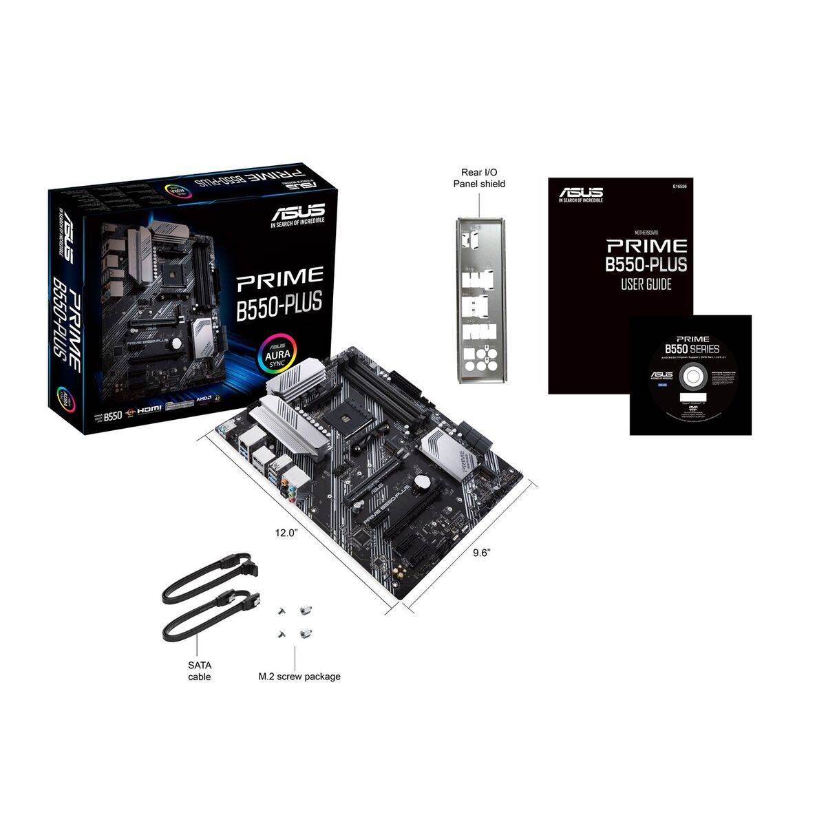 Placa Base Asus PRIME B550-PLUS AMD B550 AMD AMD AM4