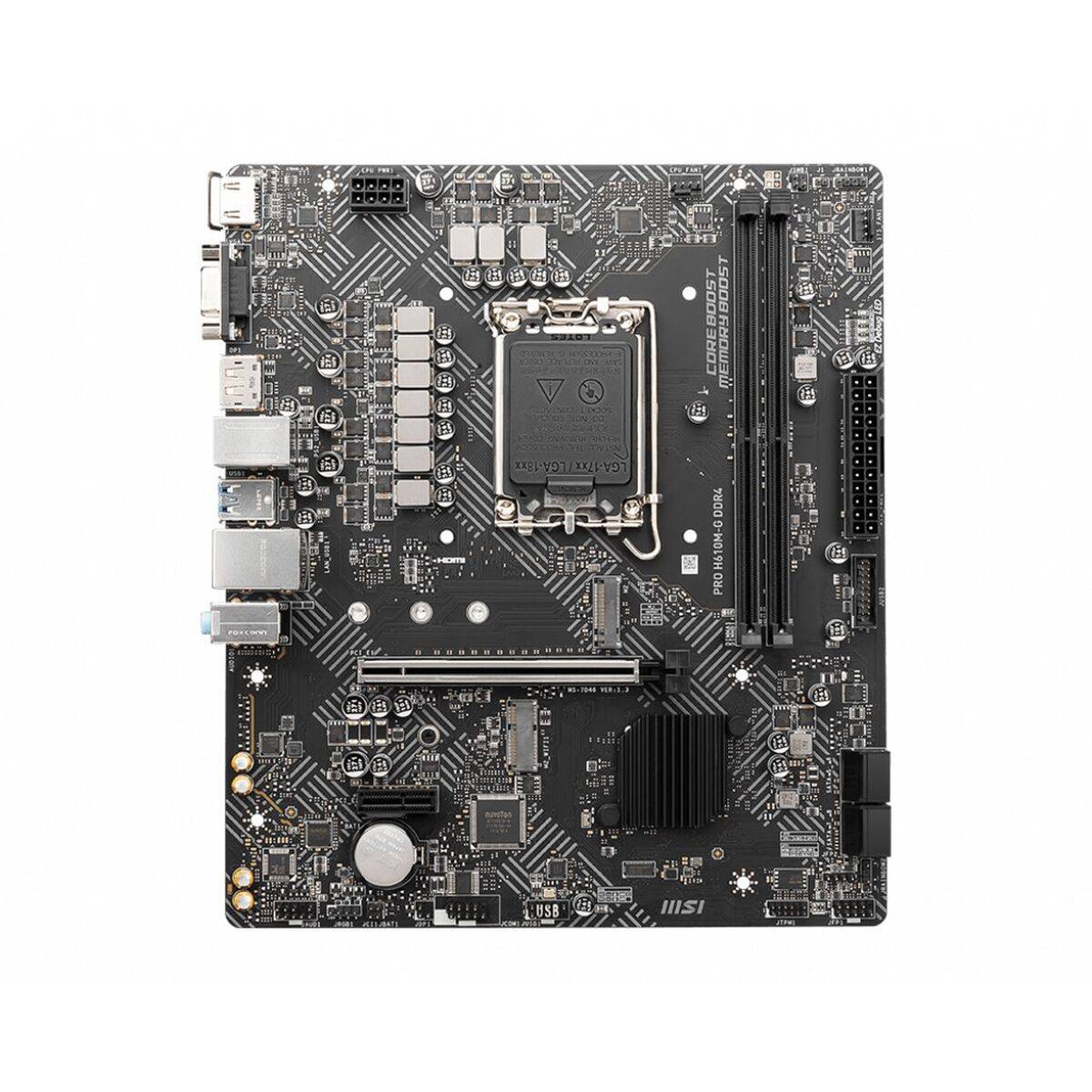 Placa Base MSI PRO H610M-G DDR4 LGA 1700