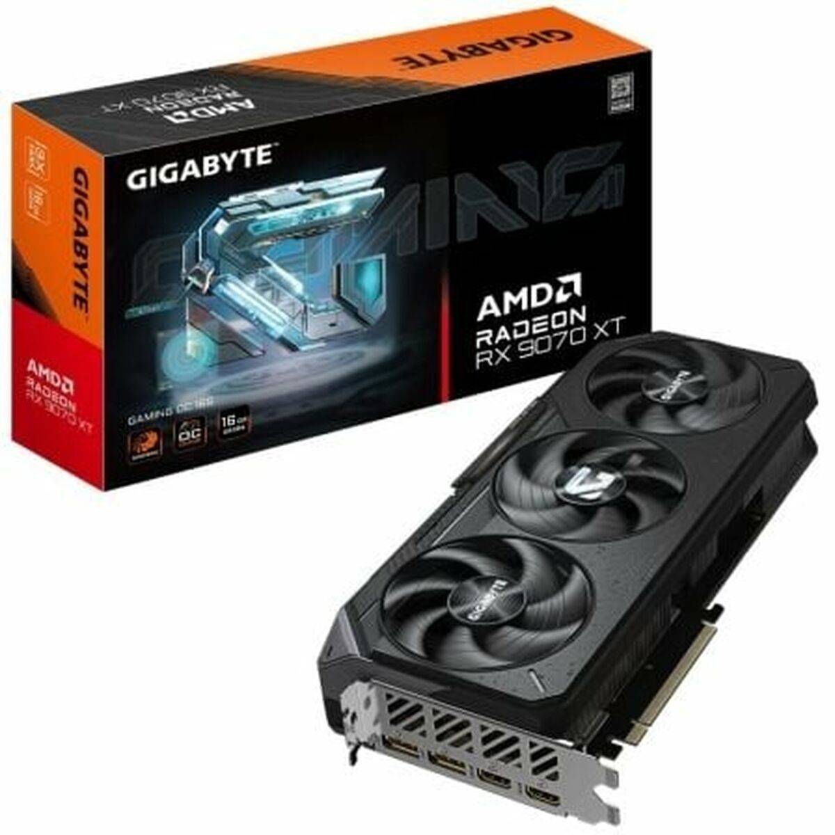 Tarjeta Gráfica Gigabyte GV-R9070XTGAMING radeon rx 9070 xt 16 GB GDDR6