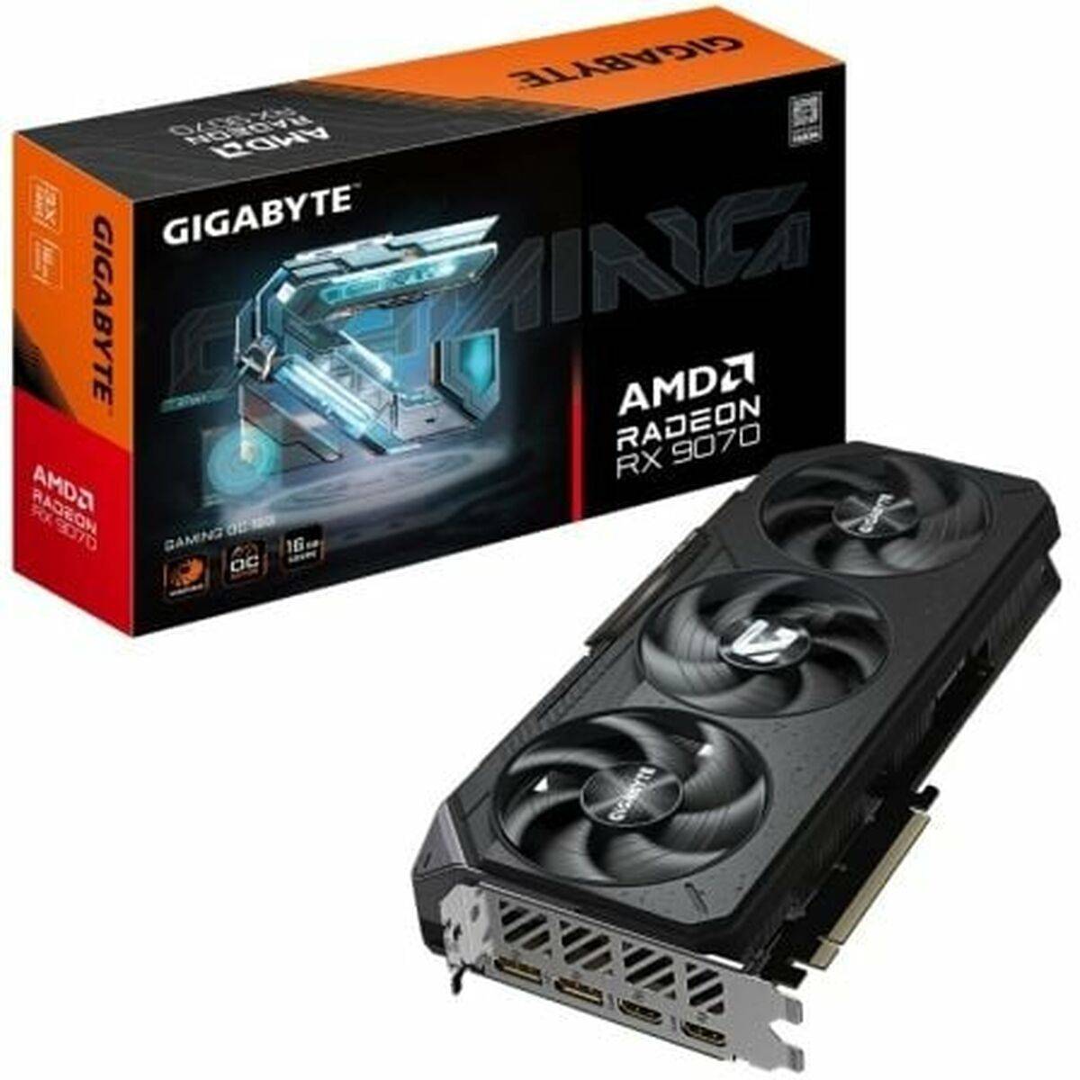 Tarjeta Gráfica Gigabyte GV-R9070GAMING OC-16GD 16 GB GDDR6