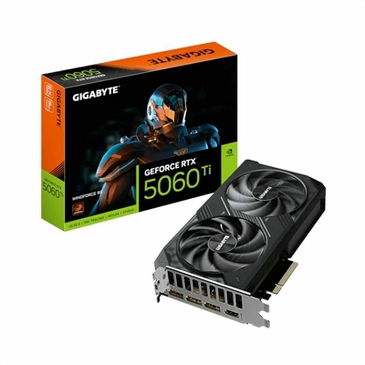 Tarjeta Gráfica Gigabyte 9VN506TW8-00-G10 geforce rtx 5060 ti 8 GB GDDR6 GDDR7