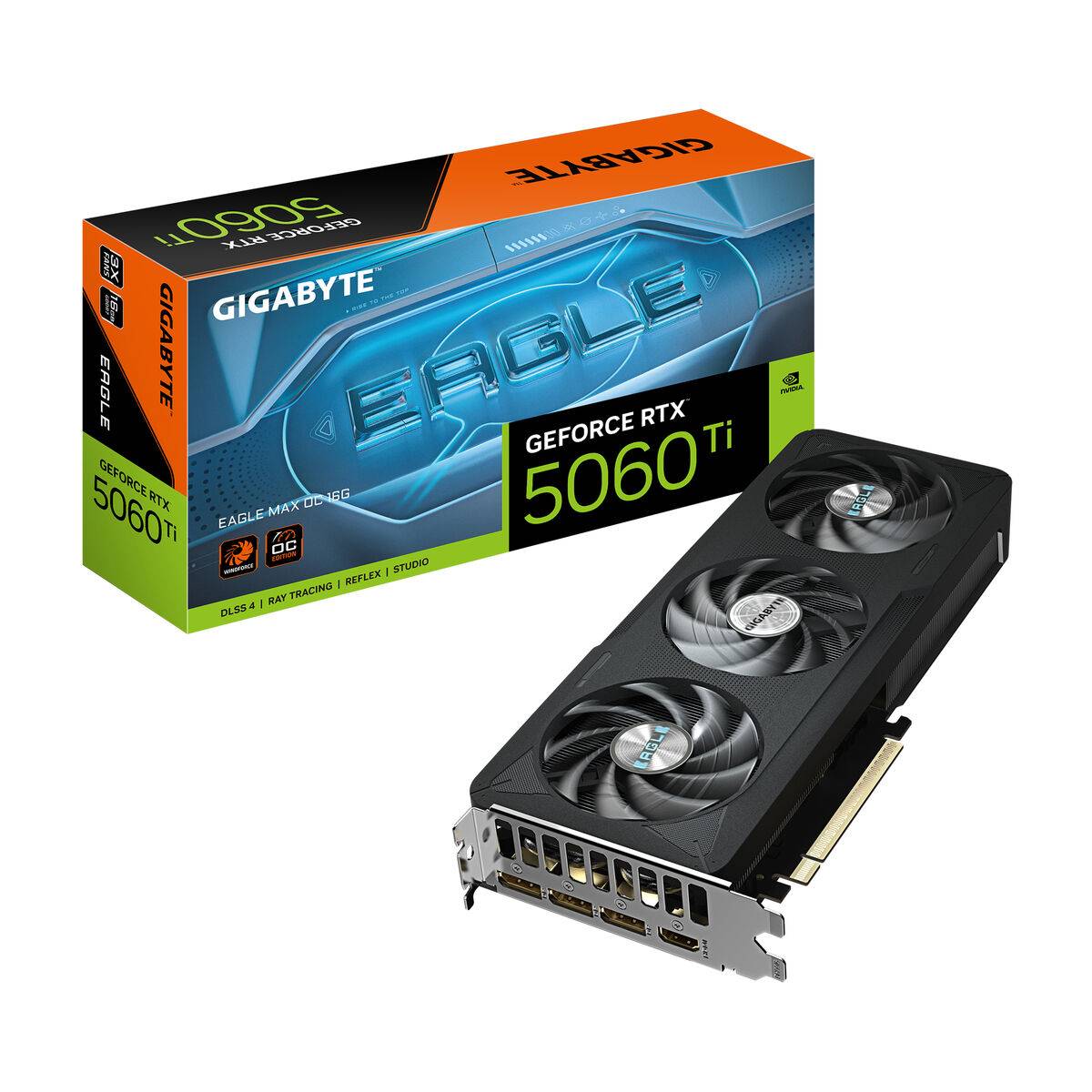 Tarjeta Gráfica Gigabyte GV-N506TEAGLEMAX OC-16GD geforce rtx 5060 ti 16 GB GDDR7