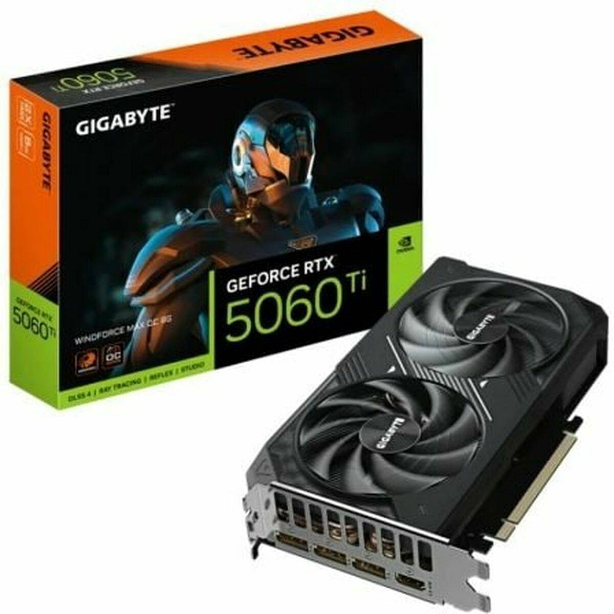 Tarjeta Gráfica Gigabyte 9VN506TWX8-00-G10 geforce rtx 5060 ti 8 GB GDDR7