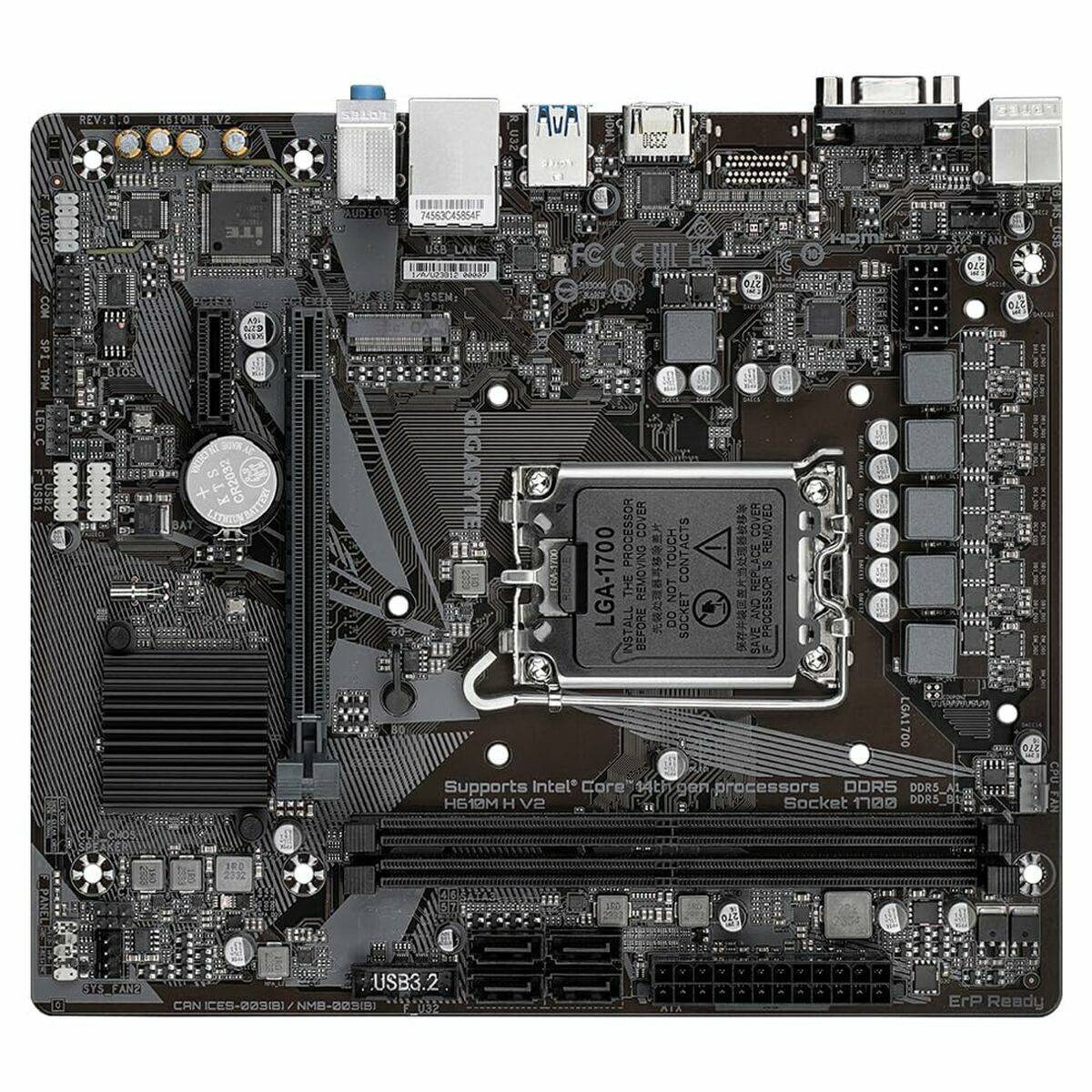 Placa Base Gigaset H610M H V2 LGA 1700