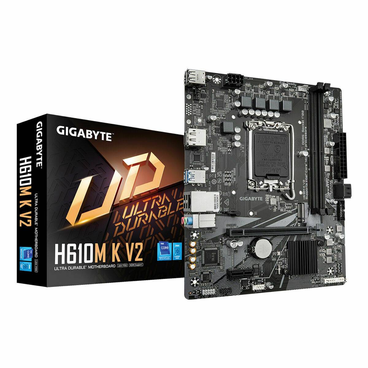 Placa Base Gigabyte H610M K V2 INTEL H610 LGA 1700