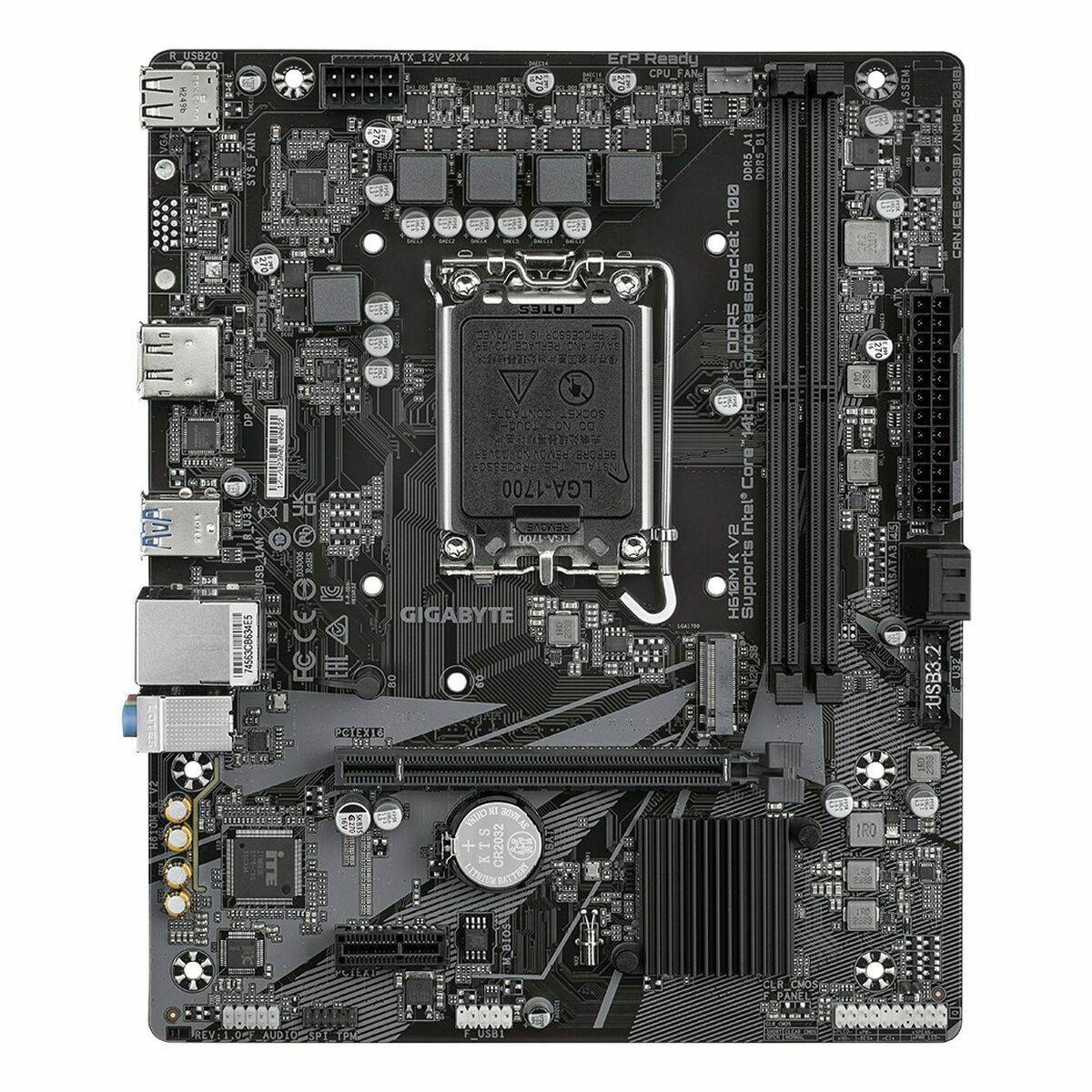 Placa Base Gigabyte H610M K V2 INTEL H610 LGA 1700