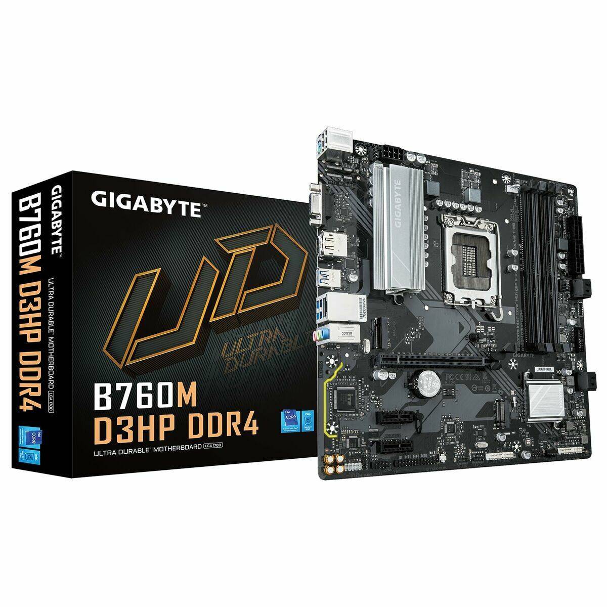 Placa Base Gigabyte GIGABYTE B760M D3HP DDR4 INTEL B760 EXPRESS LGA 1700
