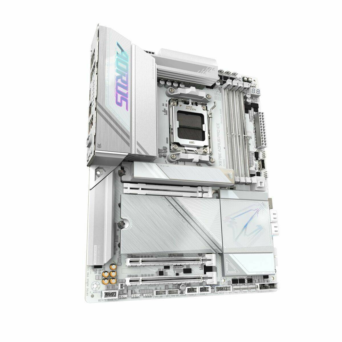 Placa Base Gigabyte X870E AORUS PRO ICE AMD X870E AMD AM5