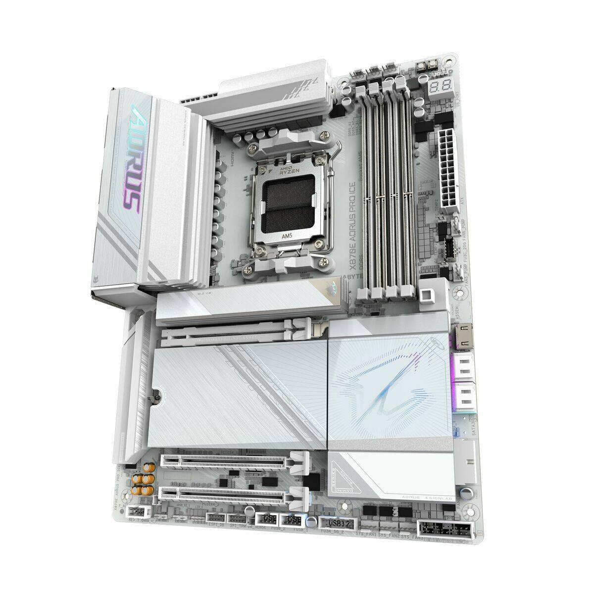 Placa Base Gigabyte X870E AORUS PRO ICE AMD X870E AMD AM5